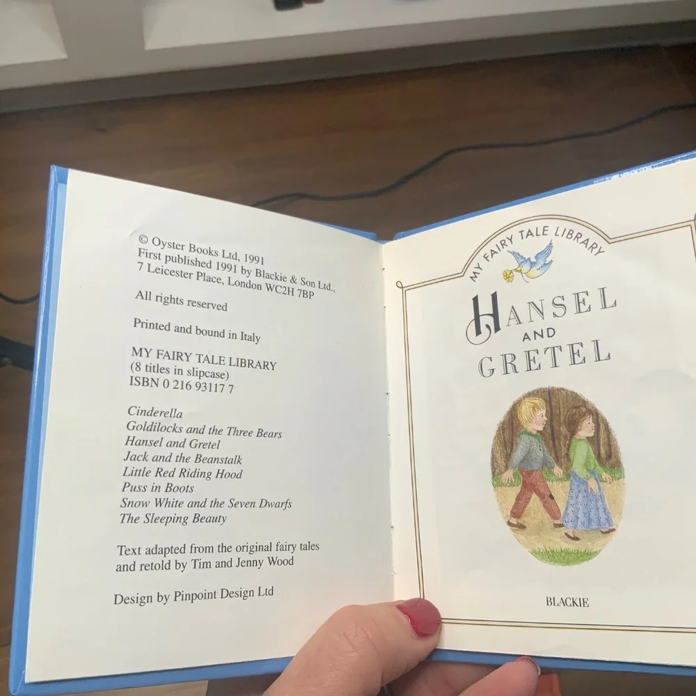 “My Fairy Tale Library” Eight Little Books in Slipcase